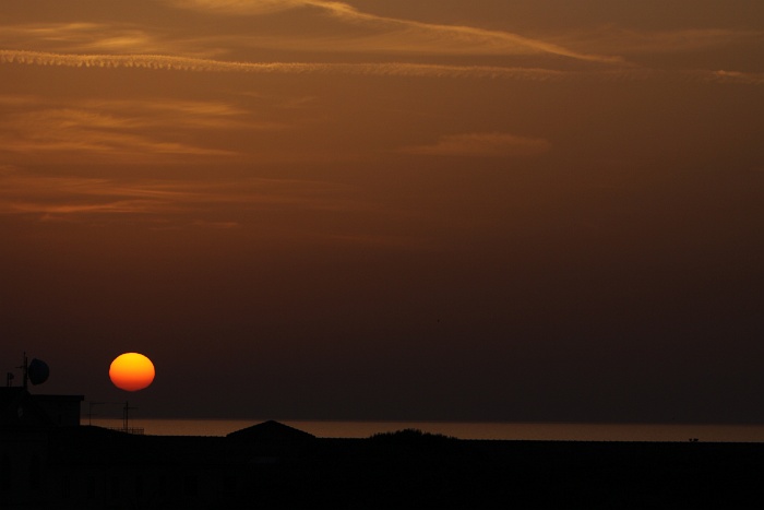 Toscane 09 - 544 - Coucher soleil